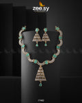 Italian Zircon Necklace - Necklace Sets 