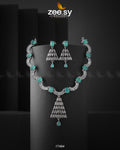 Italian Zircon Necklace - Necklace Sets 
