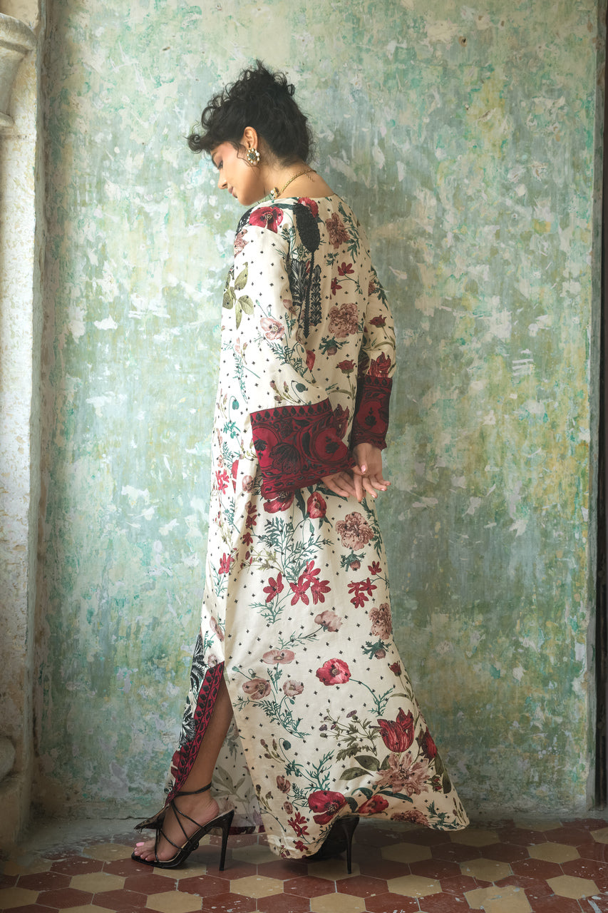 Zainab Chottani | Summer Edition 26 | Ivory Meadow - Formal Dress - available at Maria Faisal in UK and USA.