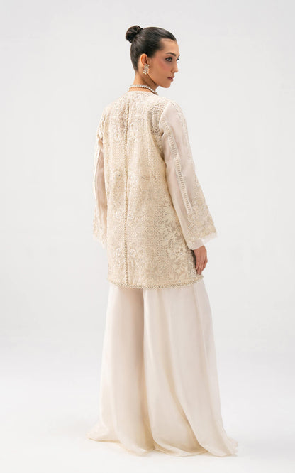 Asifa and Nabeel | Lyle Luxury Formals 25 | Ivory Elan - Ladies Clothes - Maria Faisal