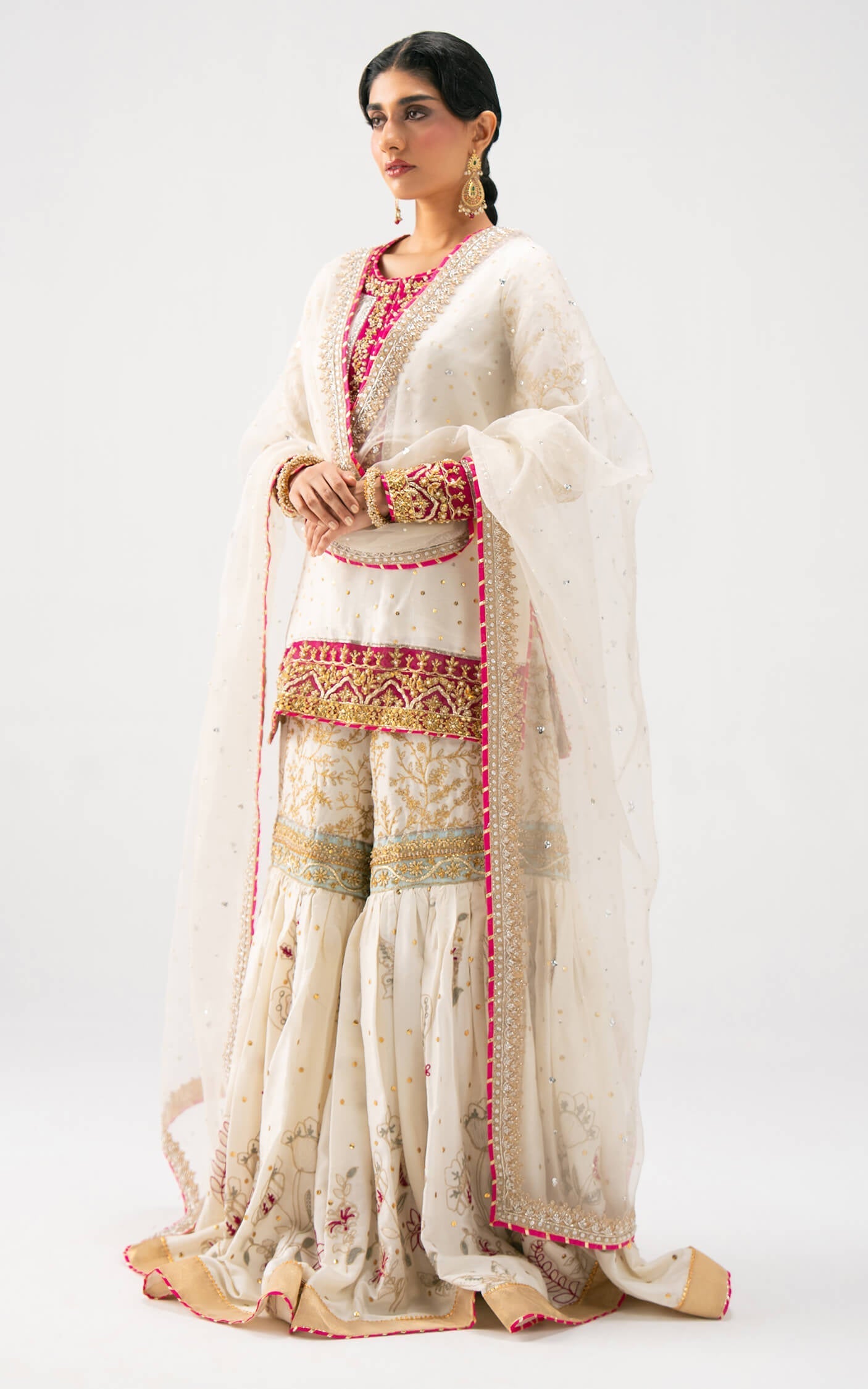 Asifa and Nabeel | Lyle Luxury Formals 25 | Ivory Radiance - Ladies Clothes - Maria Faisal