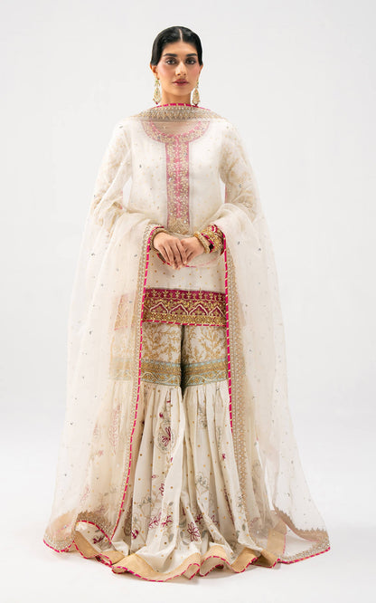 Asifa and Nabeel | Lyle Luxury Formals 25 | Ivory Radiance - Ladies Clothes - Maria Faisal