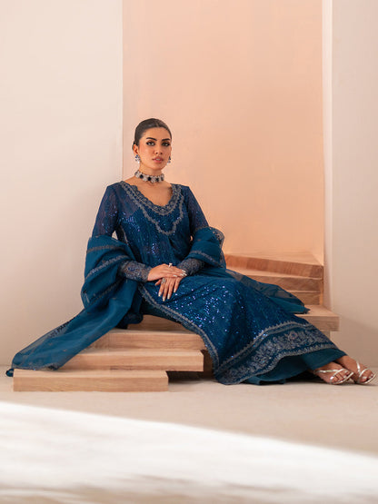 Izel | Stardust Luxury Collection | SLC-003-Nova - Designer Dress with Intricate embroidery and embellishments. Shop elegent wedding dress at Maria Faisal.