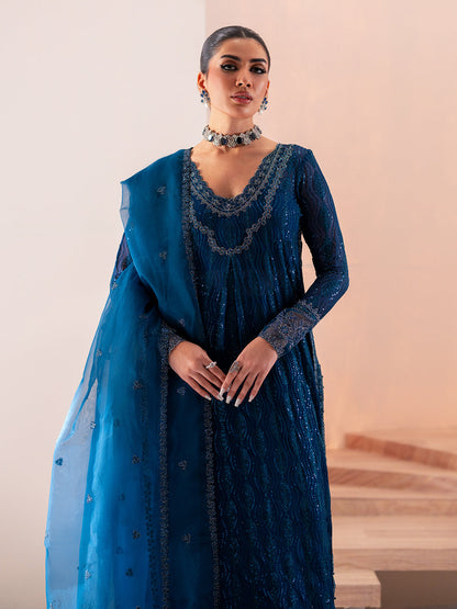 Izel | Stardust Luxury Collection | SLC-003-Nova - Designer Dress with Intricate embroidery and embellishments. Shop elegent wedding dress at Maria Faisal.