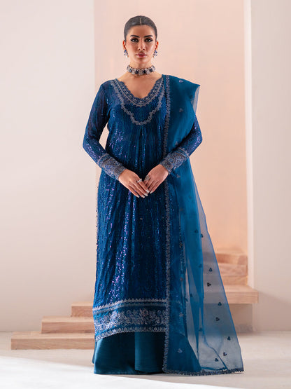 Izel | Stardust Luxury Collection | SLC-003-Nova - Designer Dress with Intricate embroidery and embellishments. Shop elegent wedding dress at Maria Faisal.