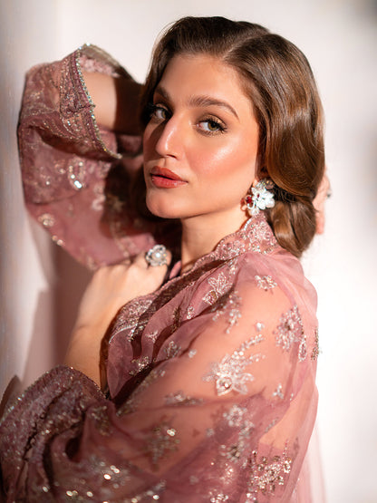 Izel | Stardust Luxury Collection | SLC-010-Raya - Designer Dress with Intricate embroidery and embellishments. Shop elegent wedding dress at Maria Faisal.