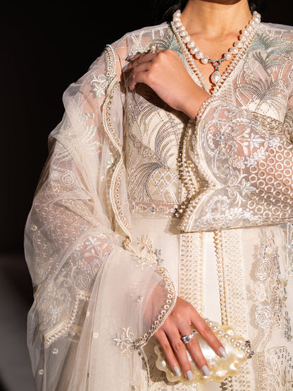 Izel | Stardust Luxury Collection | SLC-011-Cove - Designer Dress with Intricate embroidery and embellishments. Shop elegent wedding dress at Maria Faisal.