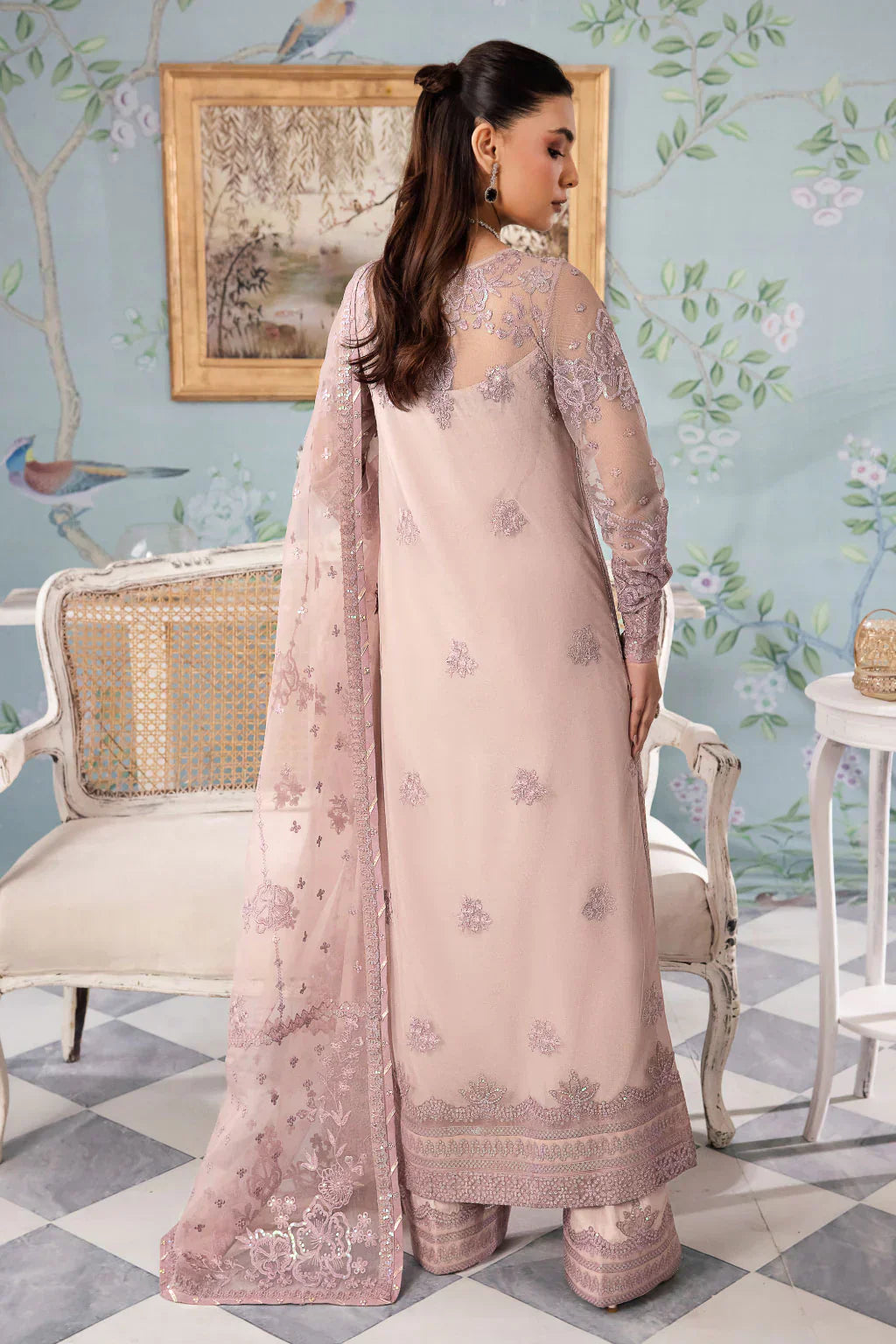 Iznik | Chinnon Chiffon | CC-39 BAREEN - Ladies Clothes - Maria Faisal
