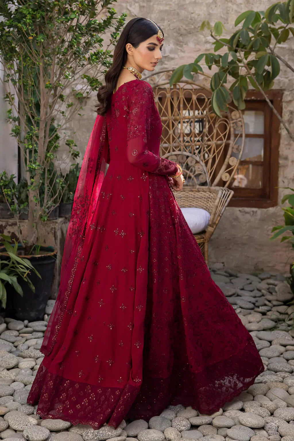 Iznik | Chinnon Chiffon | CC-29 ROSALIE - Ladies Clothes - Maria Faisal