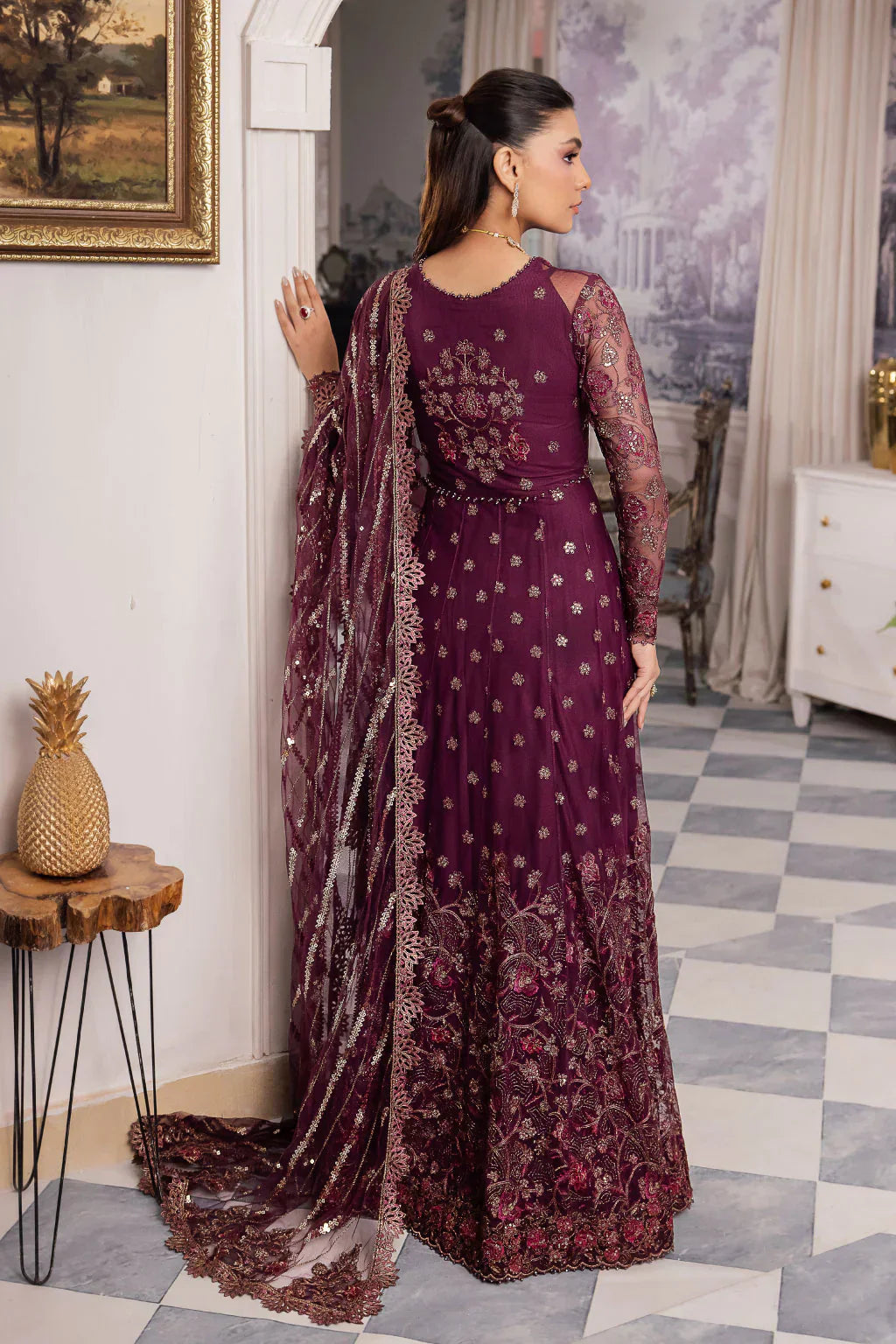 Iznik | Chinnon Chiffon | CC-37 AIDA - Ladies Clothes - Maria Faisal