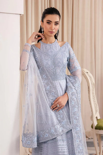 Iznik | Chinnon Chiffon | CC-38 IZARA - Ladies Clothes - Maria Faisal