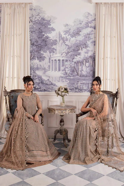 Iznik | Chinnon Chiffon | CC-36 DAMIYAH - Ladies Clothes - Maria Faisal