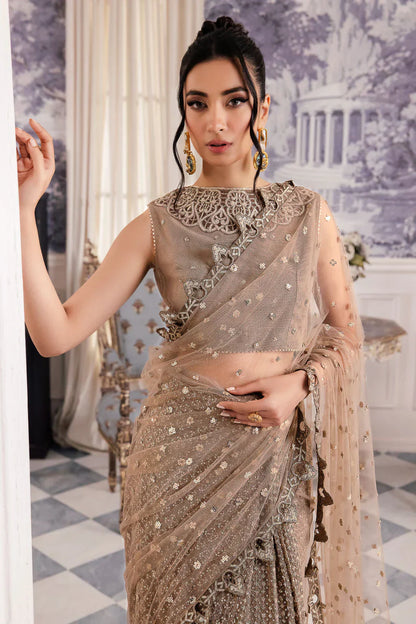 Iznik | Chinnon Chiffon | CC-36 DAMIYAH - Ladies Clothes - Maria Faisal