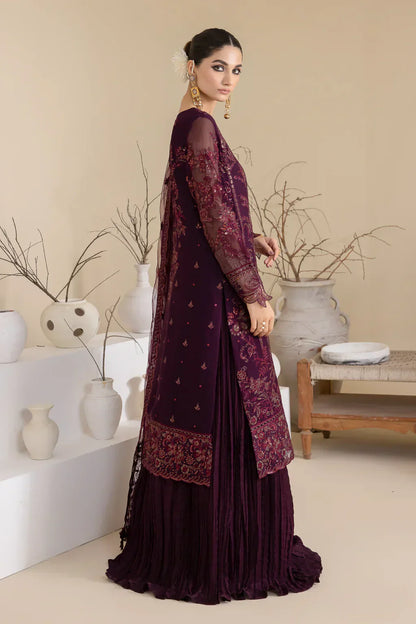 Iznik | Chinnon Chiffon | CC-28 KEEYA - Ladies Clothes - Maria Faisal