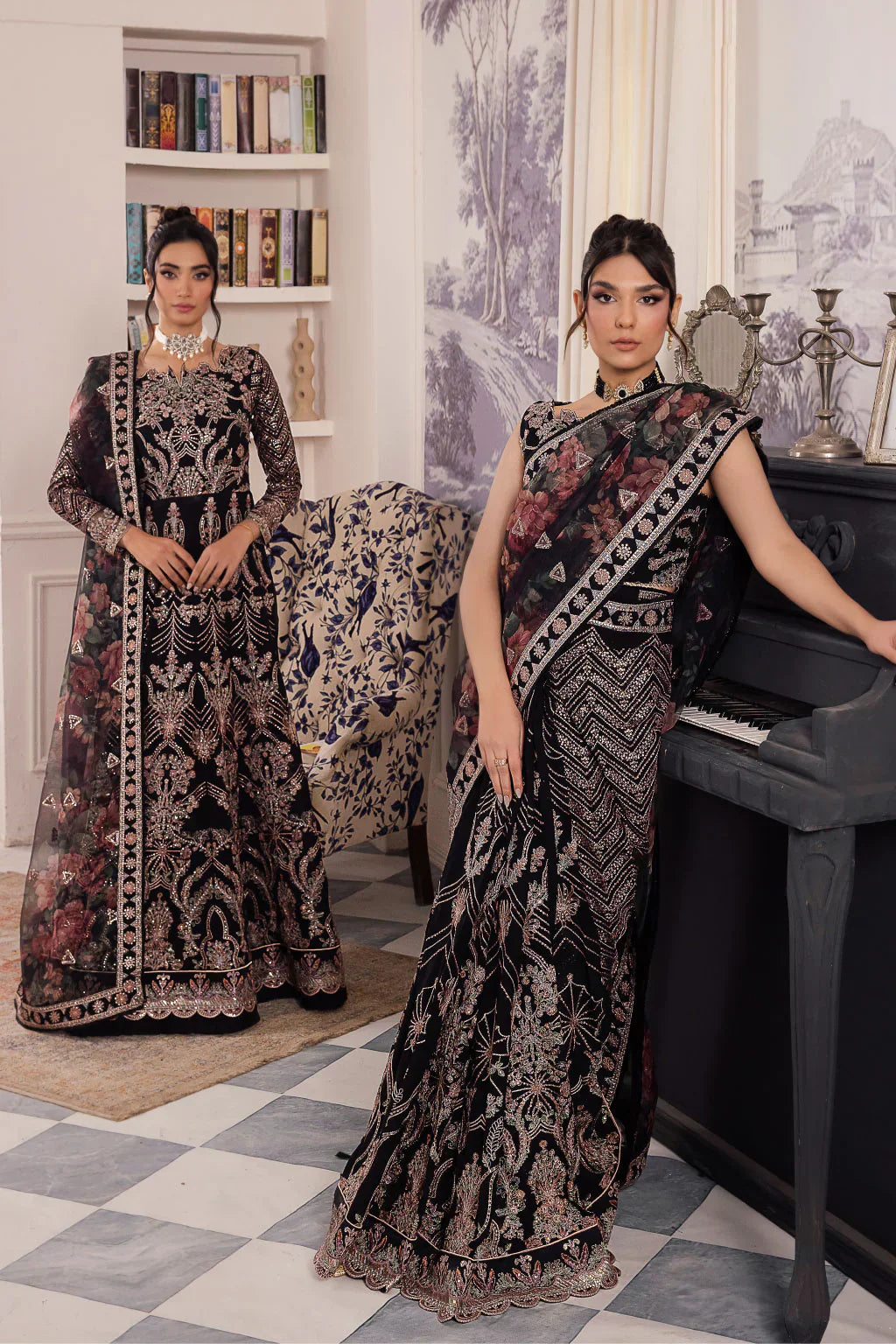 Iznik | Chinnon Chiffon | CC-32 KIAH - Ladies Clothes - Maria Faisal