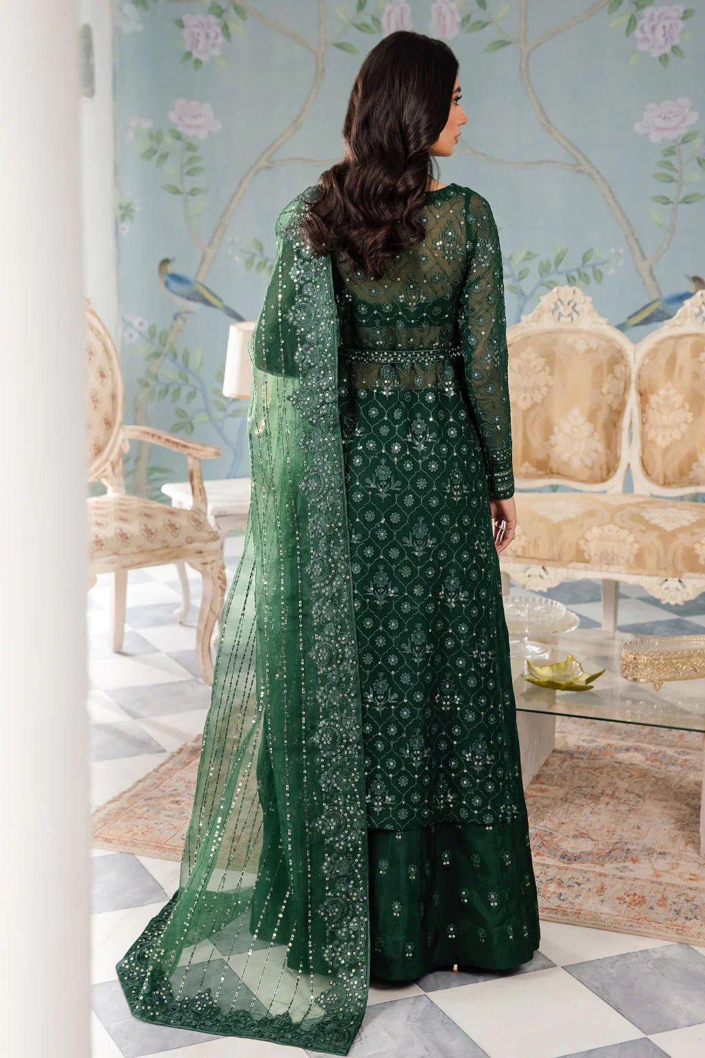 Iznik | Chinnon Chiffon | CC-40 KEZIAH - Ladies Clothes - Maria Faisal