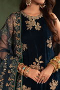 Iznik | Exclusive Velvet | IV-51 - Ladies Clothes - Maria Faisal
