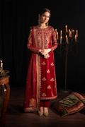 Iznik | Exclusive Velvet | IV-40 - Ladies Clothes - Maria Faisal