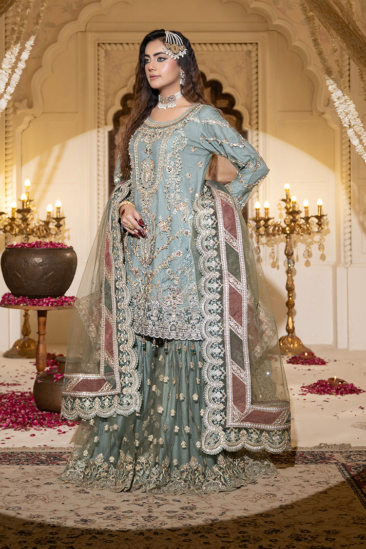 Imrozia Premium | Jhoomer Wedding Formals 25 | JF-21 Sahiba - Wedding Dress - available at Maria Faisal in UK and USA.