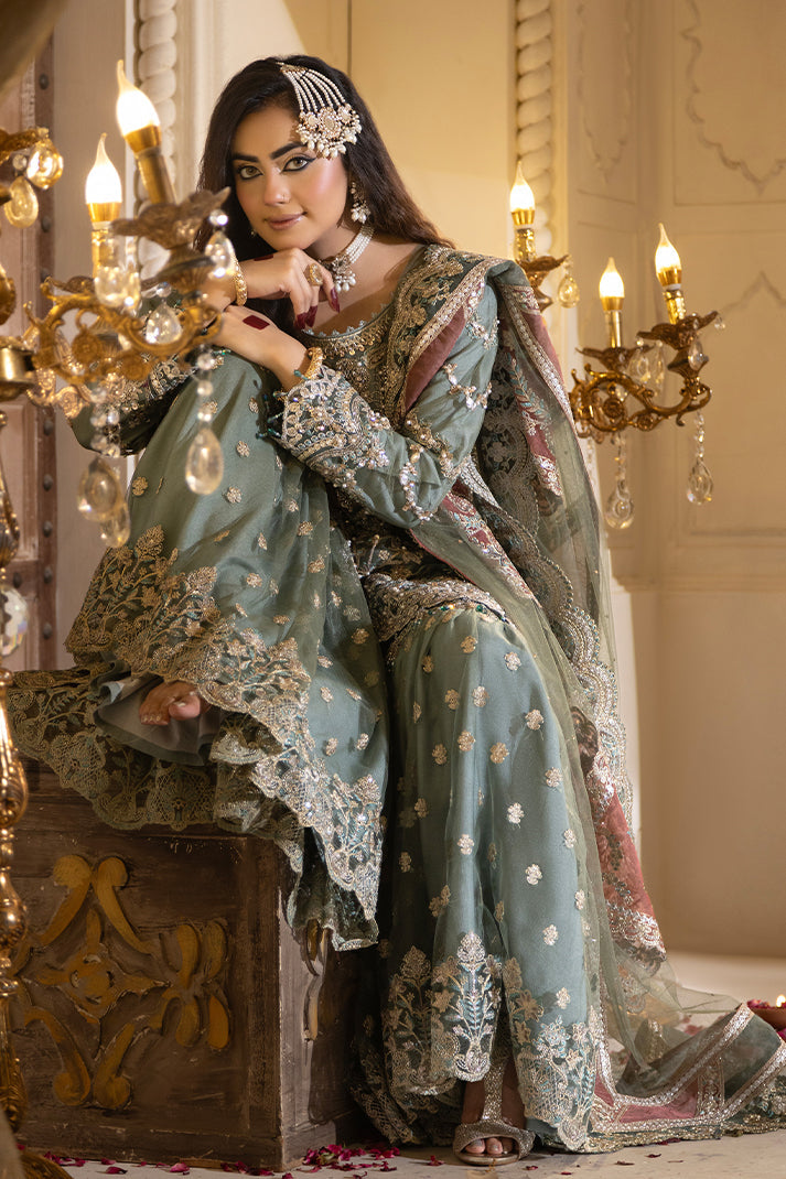 Imrozia Premium | Jhoomer Wedding Formals 25 | JF-21 Sahiba - Wedding Dress - available at Maria Faisal in UK and USA.