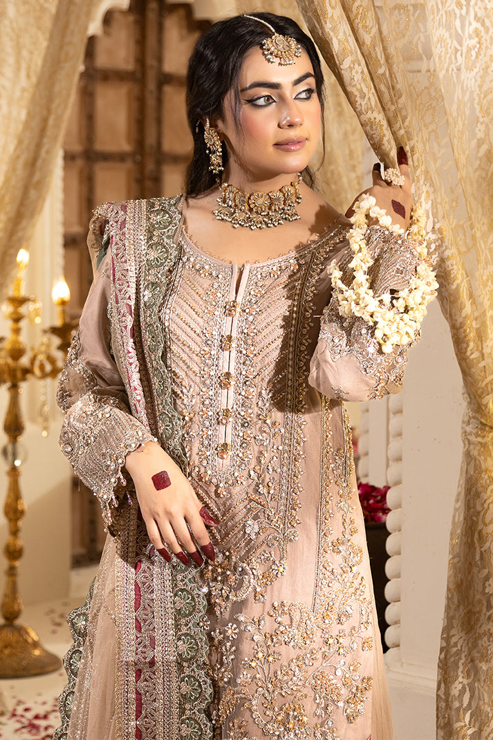Imrozia Premium | Jhoomer Wedding Formals 25 | JF-22 Noorain - Wedding Dress - available at Maria Faisal in UK and USA.