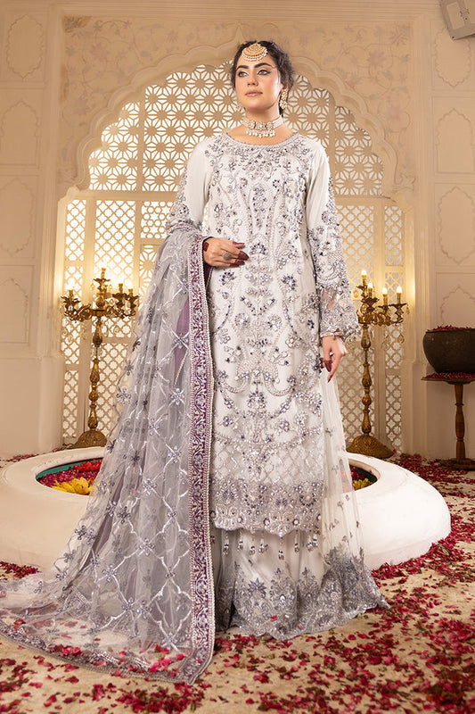 Imrozia Premium | Jhoomer Wedding Formals 25 |  JF-24 Parizay - Wedding Dress - available at Maria Faisal in UK and USA.