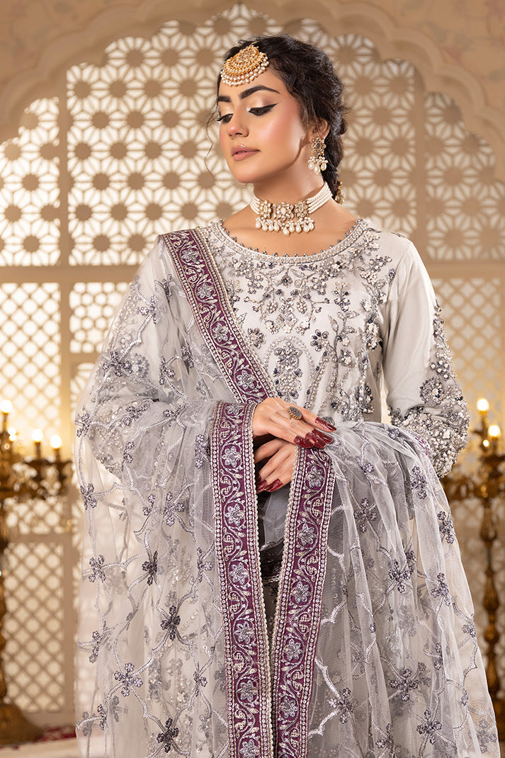 Imrozia Premium | Jhoomer Wedding Formals 25 |  JF-24 Parizay - Wedding Dress - available at Maria Faisal in UK and USA.