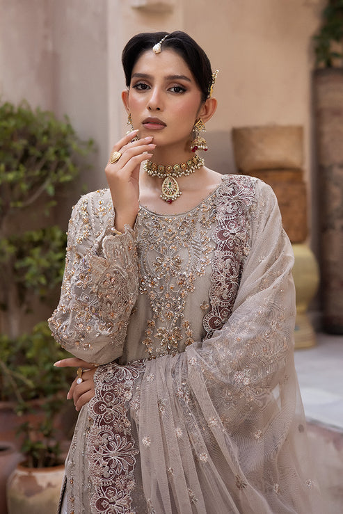 Imrozia Premium | Jahanara Festive 26 | JF-33-A Mahtab - Formal Dress - available at Maria Faisal in UK and USA.
