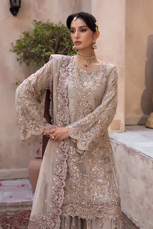 Imrozia Premium | Jahanara Festive 26 | JF-33-A Mahtab - Formal Dress - available at Maria Faisal in UK and USA.