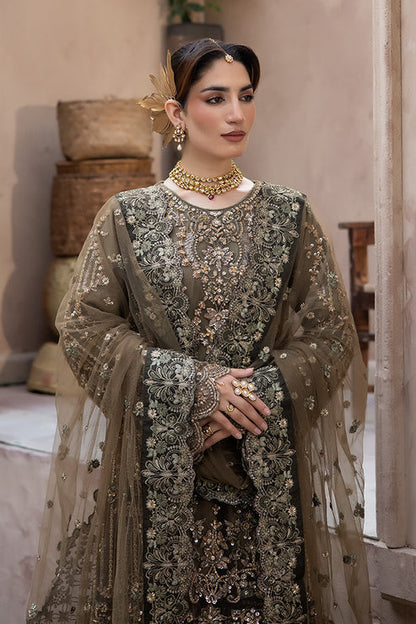 Imrozia Premium | Jahanara Festive 26 | JF-33 Zarveen - Formal Dress - available at Maria Faisal in UK and USA.