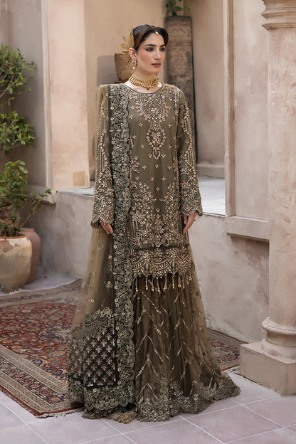 Imrozia Premium | Jahanara Festive 26 | JF-33 Zarveen - Formal Dress - available at Maria Faisal in UK and USA.