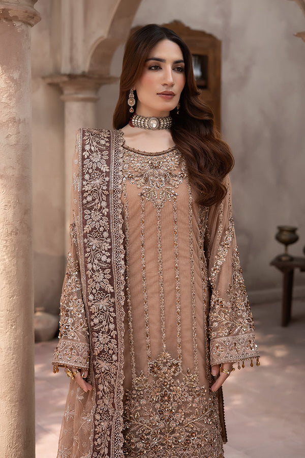 Imrozia Premium | Jahanara Festive 26 | JF-35-A Gulnaar - Formal Dress - available at Maria Faisal in UK and USA.