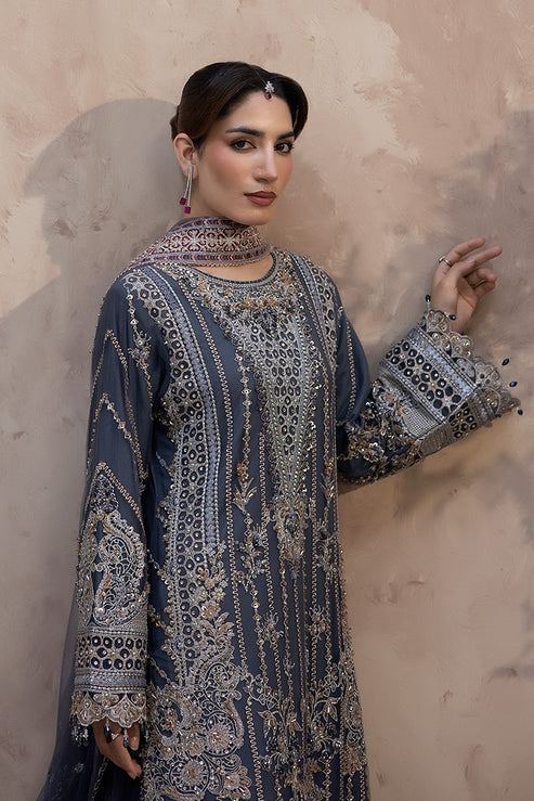 Imrozia Premium | Jahanara Festive 26 | JF-37 Shabnoor - Formal Dress - available at Maria Faisal in UK and USA.