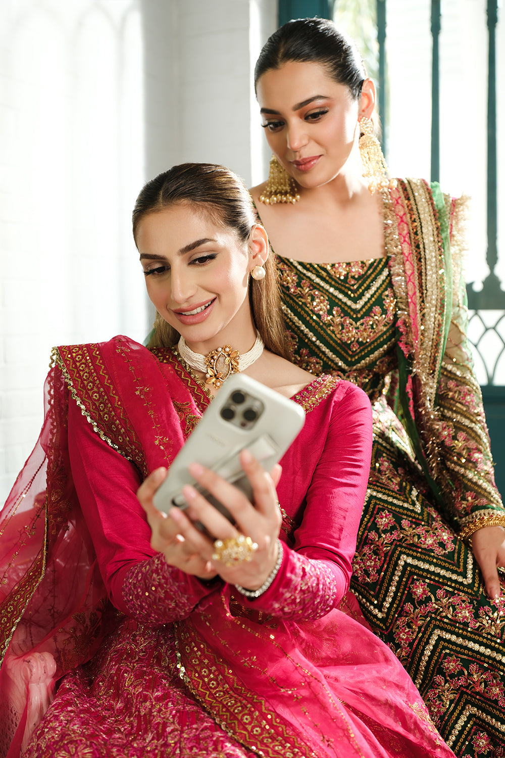 Saira Rizwan | Naqsh Festive | SRN24-04 Sharmas - Wedding Dress - Maria Faisal