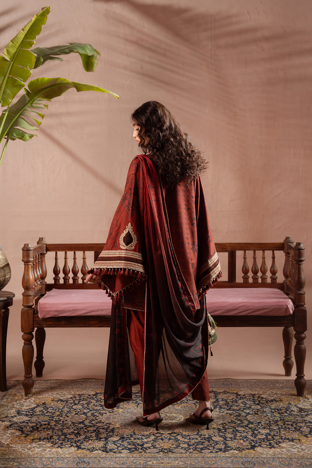 Saira Rizwan | Ramadan Edit 26 | SIA- SRRSP-26-06 - Dress - available at Maria Faisal in UK and USA.