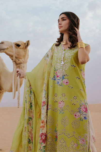 Saira Rizwan | Luxury Lawn 26 | NAVA-SRL26-08 - Dress - available at Maria Faisal in UK and USA.