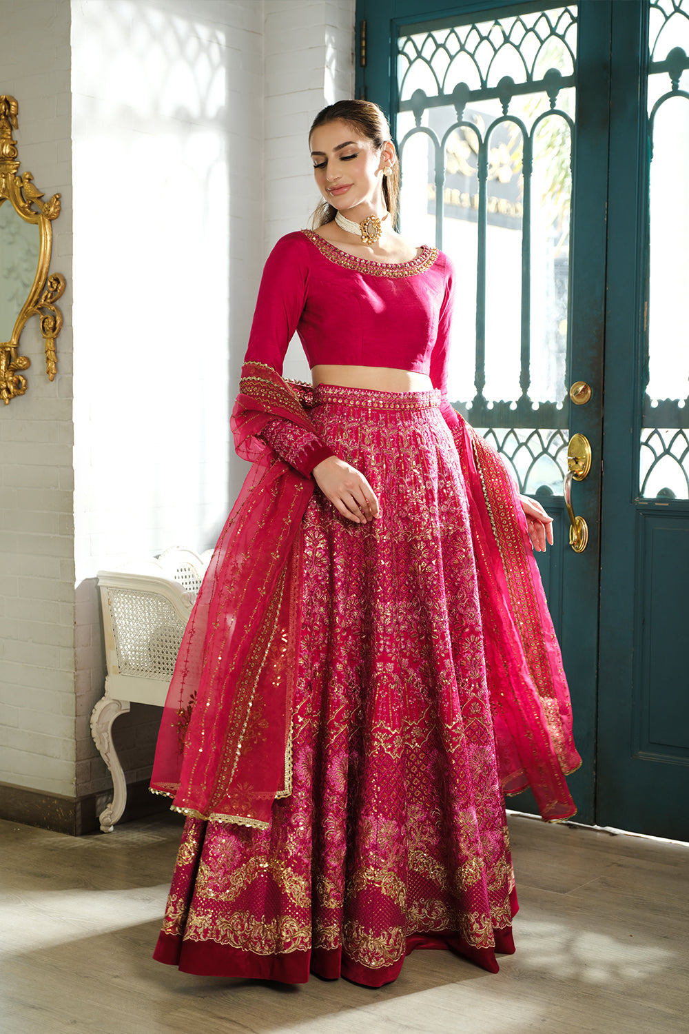 Saira Rizwan | Naqsh Festive | SRN24-04 Sharmas - Wedding Dress - Maria Faisal