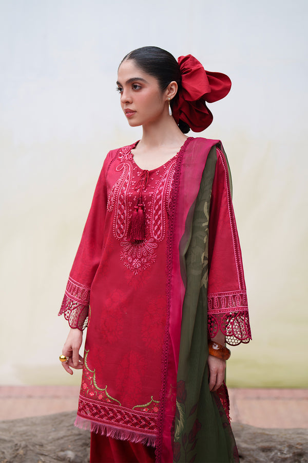 Saira Rizwan | Laanem SS 26 | NAYRA-A-SRL26-01 - Luxury Dress - available at Maria Faisal in UK and USA.