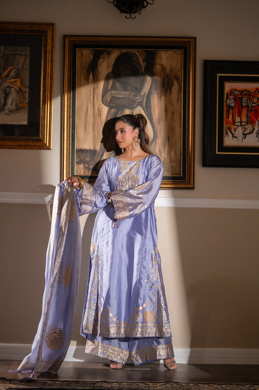 The Pink Tree Company | Blockem Formals | MIST - Formal Dress - available at Maria Faisal in UK and USA.