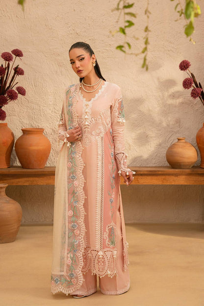 Saira Rizwan | Luxury Lawn 25 | FREYA-SRL25-09 by Maria Faisal - Registered Vendor of : Saira Rizwan - type : Ladies Clothes - 100% original wedding dresses
