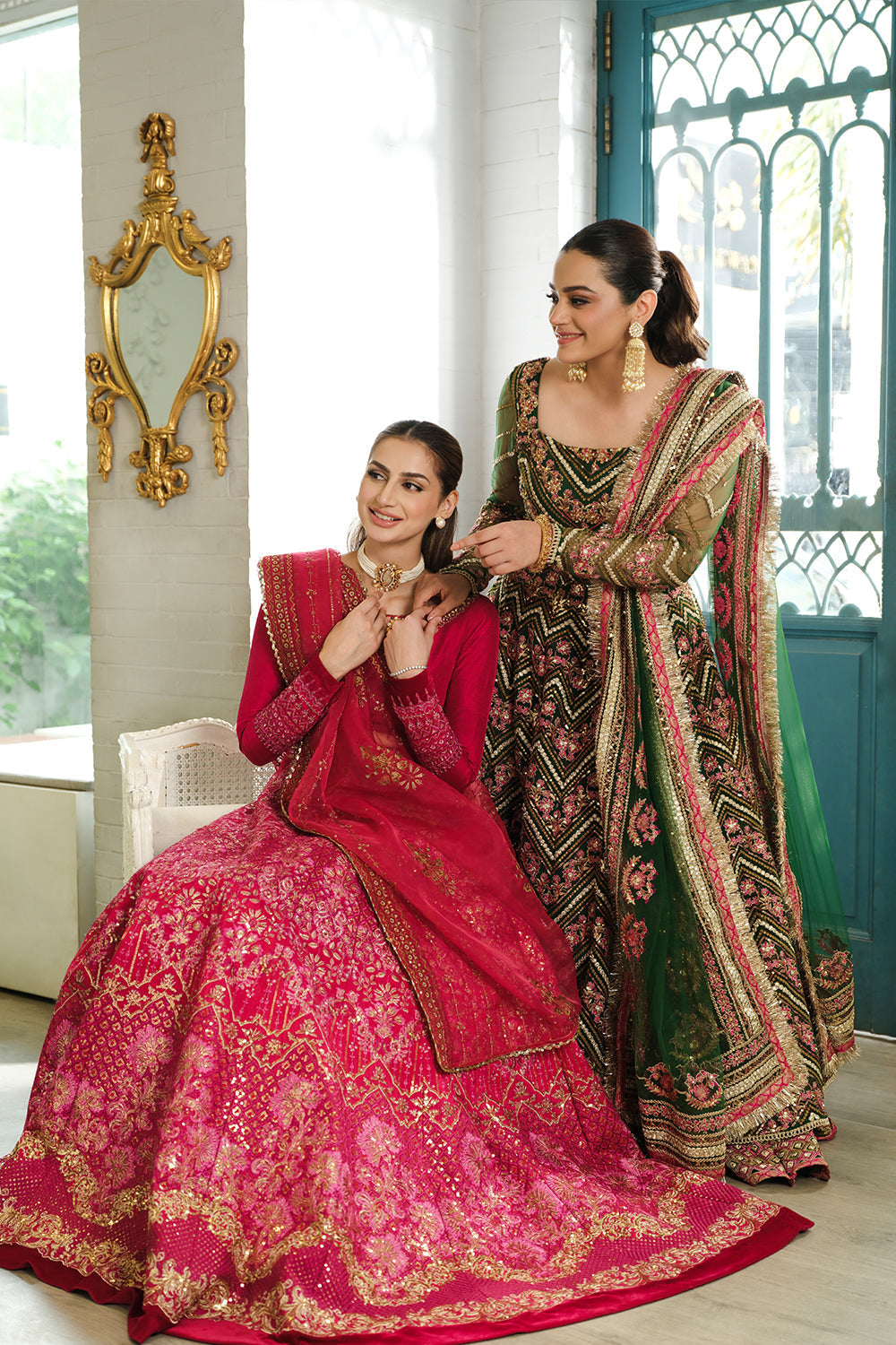 Saira Rizwan | Naqsh Festive | SRN24-04 Sharmas - Wedding Dress - Maria Faisal
