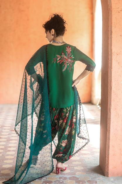 Zainab Chottani | Summer Edition 26 | Jade Mystique - Formal Dress - available at Maria Faisal in UK and USA.