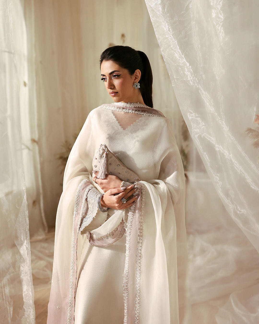 Faiza Saqlain | Freya Luxury Pret | Jerina - Formal Dress - available at Maria Faisal in UK and USA.