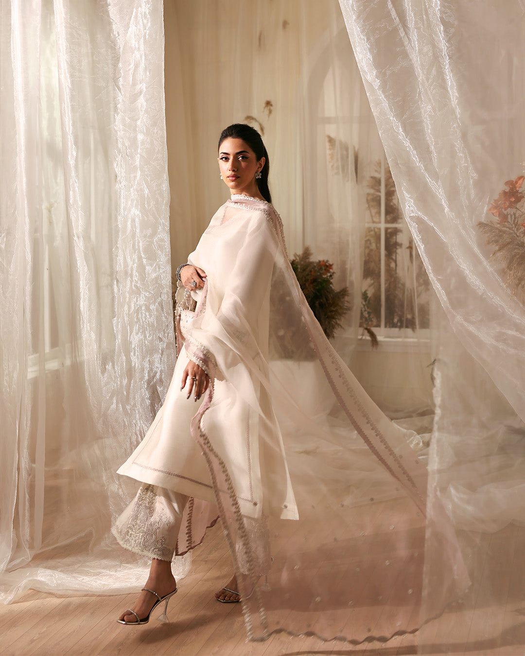 Faiza Saqlain | Freya Luxury Pret | Jerina - Formal Dress - available at Maria Faisal in UK and USA.