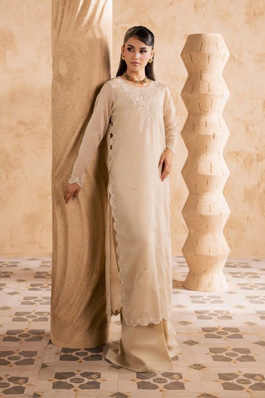 Batik | Festive Eid 26 | Jude - Luxury Dress - available at Maria Faisal in UK and USA.