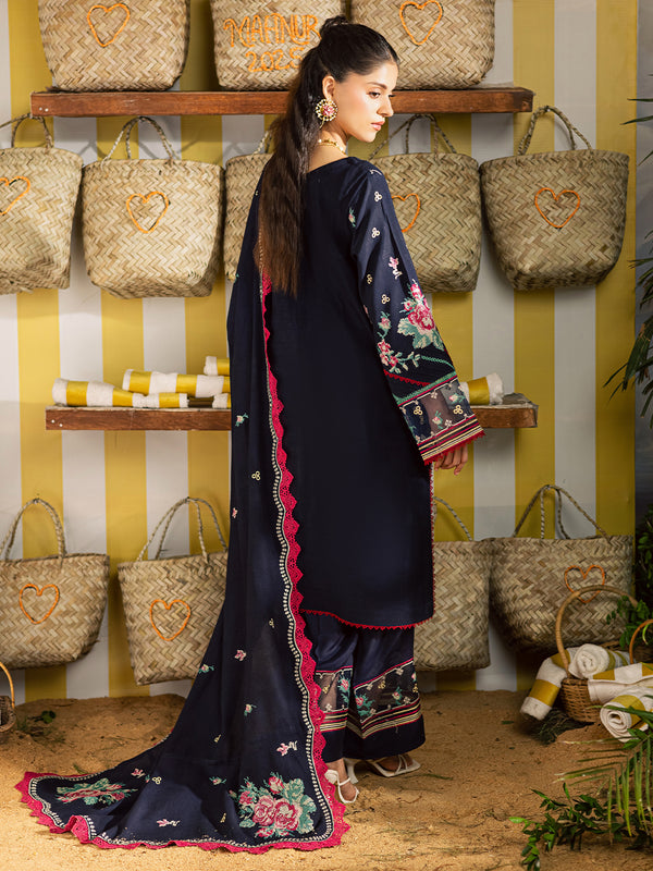 Mahnur | Kaia Slub Linen 25 | K - 06 | 3 PC LINEN - Ladies Clothes - Maria Faisal