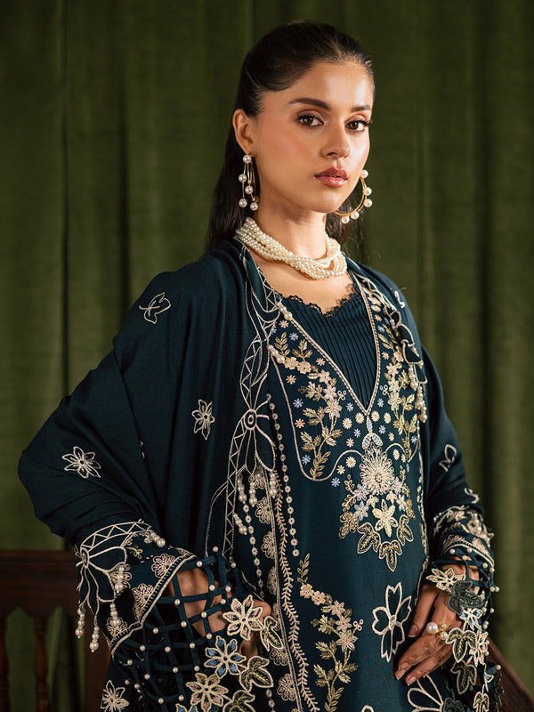 Mahnur | Kaia Slub Linen 25 | K - 07 | 3 PC LINEN - Ladies Clothes - Maria Faisal