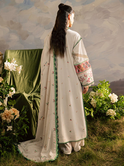Mahnur | Kaia Slub Linen 25 | K - 11 | 3 PC LINEN - Ladies Clothes - Maria Faisal
