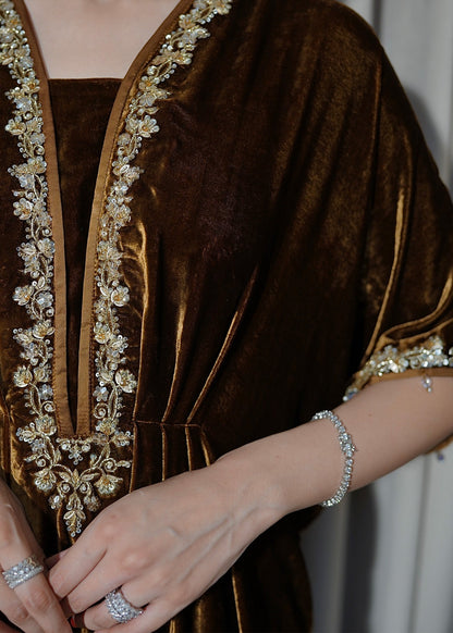 Mahum Asad | Voila Velvets | Topaz - Ladies Clothes - Maria Faisal