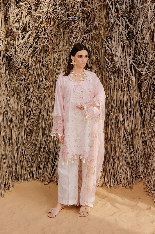 Saira Rizwan | Luxury Lawn 26 | HAYAM-SRL26-05 - Dress - available at Maria Faisal in UK and USA.